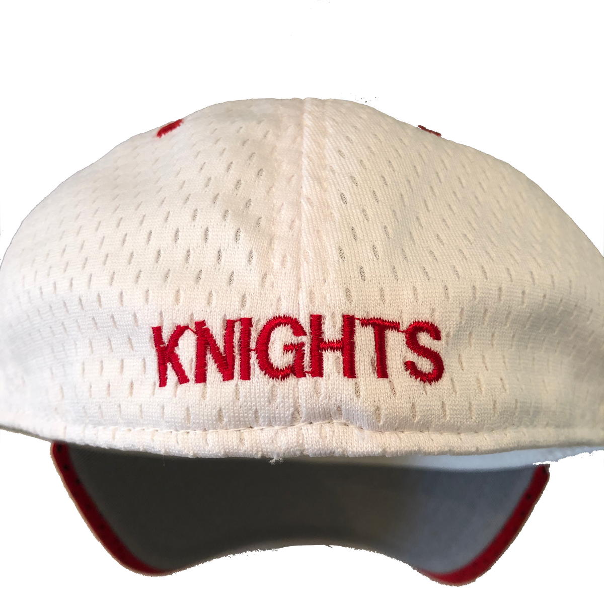 Fitted UL Mesh White/Red Cap University Liggett School Logo Store