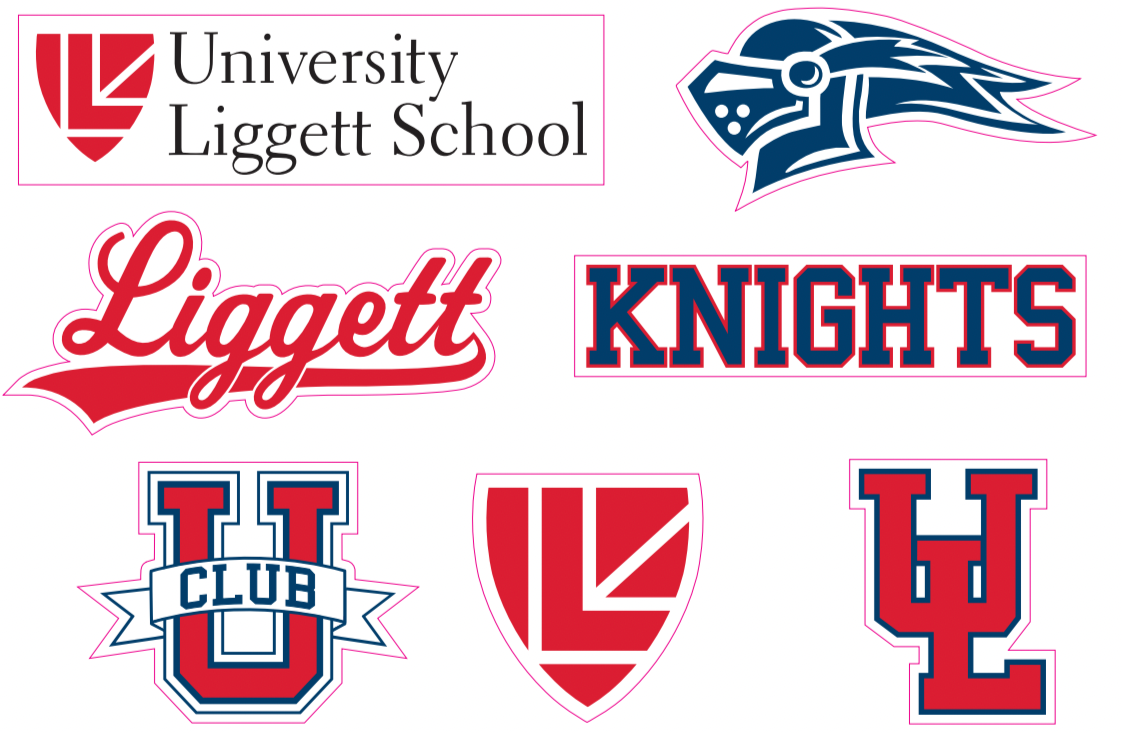 NEW Sticker Sheet University Liggett School Logo Store new-sticker-sheet-university-liggett-school-logo-store