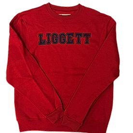 Closeout Youth Red Crewneck Sweatshirt (YXL Only)