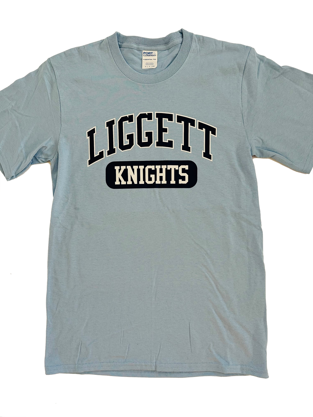 NEW Adult Light Blue Liggett Knights SS Tee