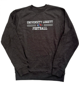 Football Fan Store Heather Charcoal Crewneck Sweatshirt  - Adult Small Only