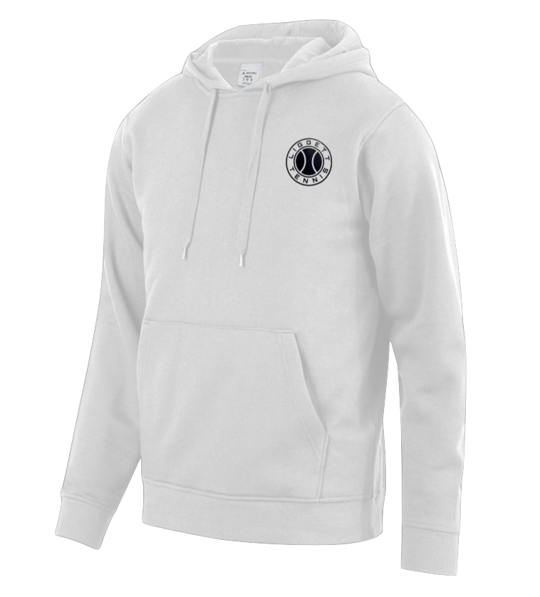 Liggett Tennis White Hoodie (Adult Medium Only)