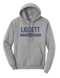 Adult Liggett Athletic Heather Hoodie (Medium Only)