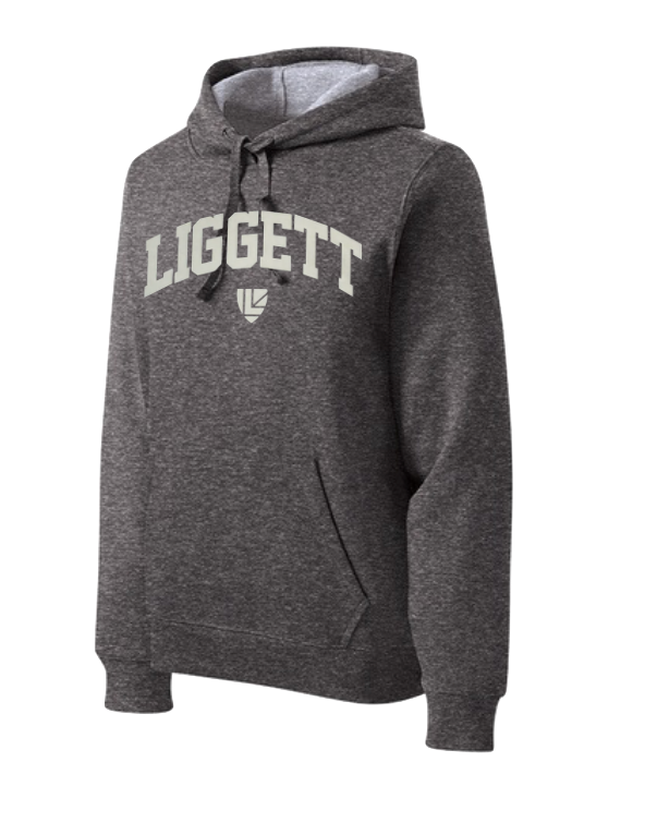 Adult Liggett Graphite Heather Grey Hoodie