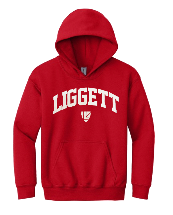 Youth Liggett Red Hoodie
