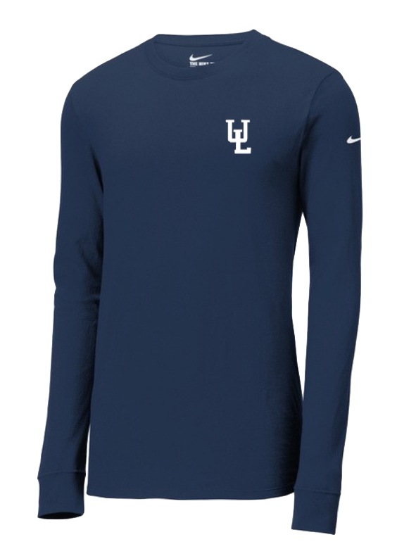 Nike Navy Long Sleeve UL Dri-FIT Tee