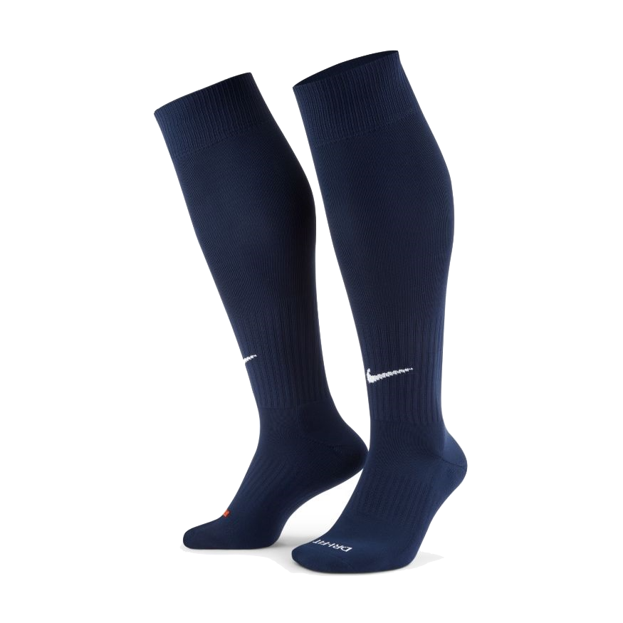 Nike Classic Cushioned Knee High Navy Socks - Medium Only