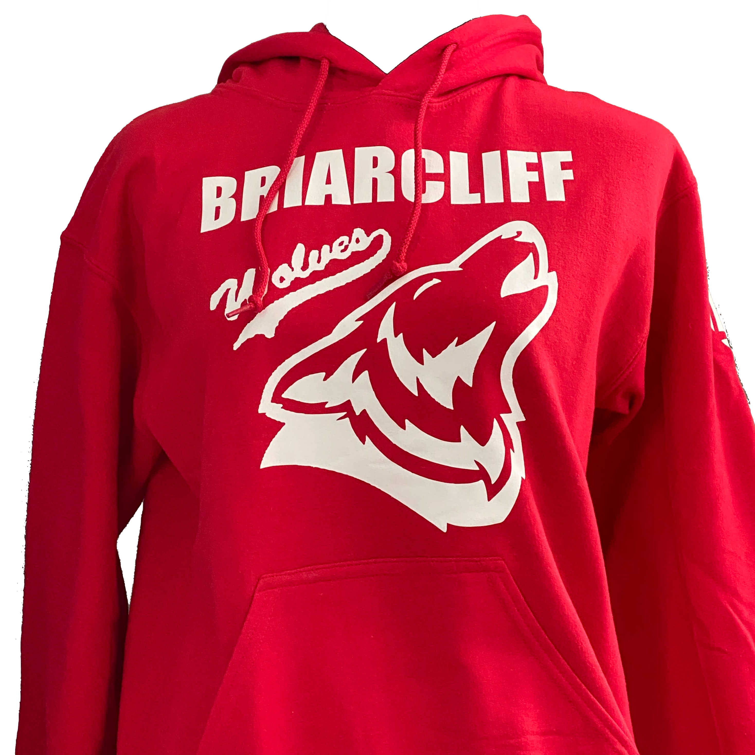 Briarcliff Wolves Red Youth Hoodie
