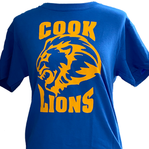 Cook Lions Royal Blue Youth T-Shirt