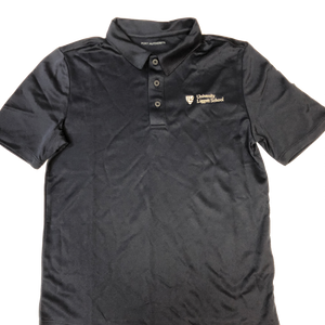 Youth Navy Poly Polo