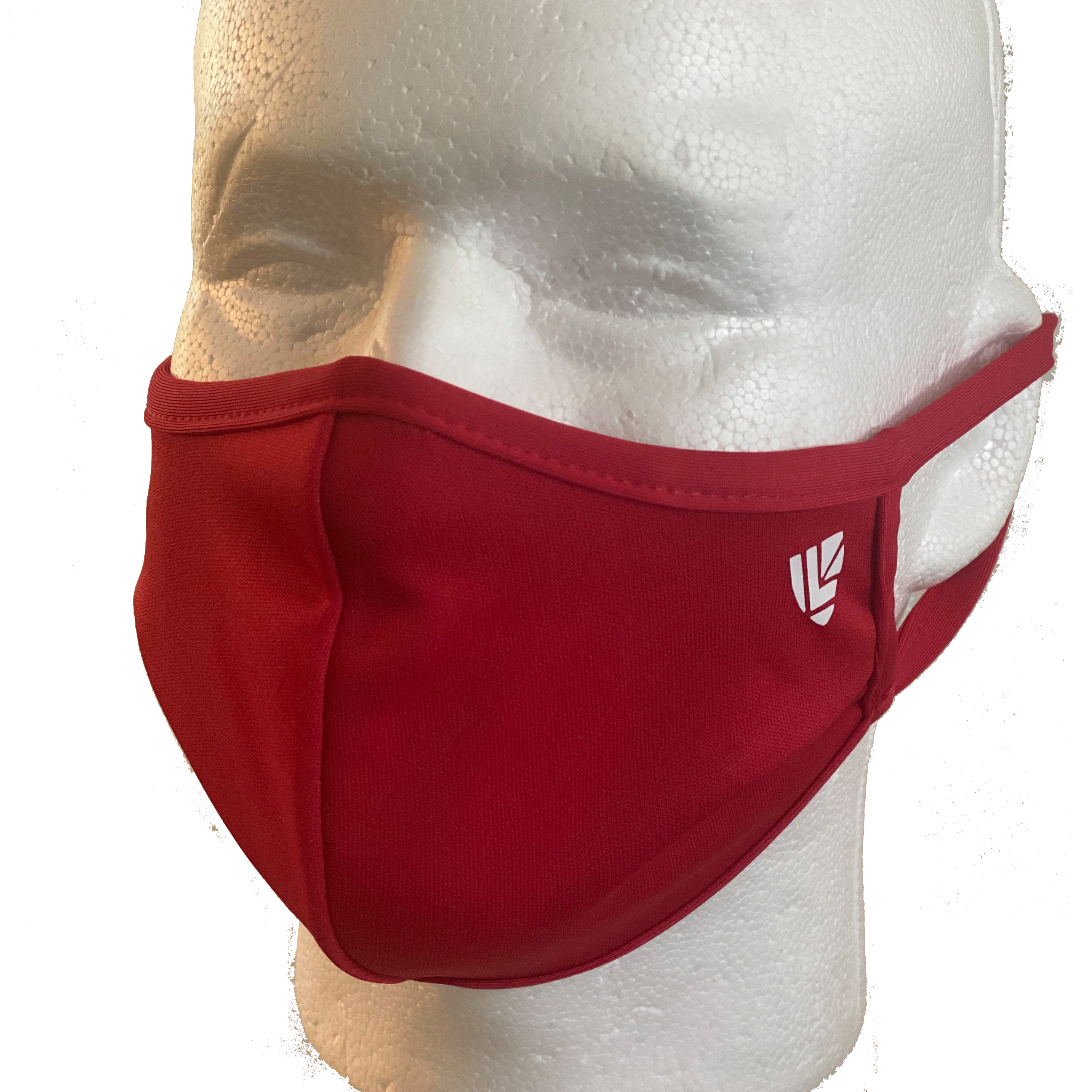 Youth Red Shield Face Mask