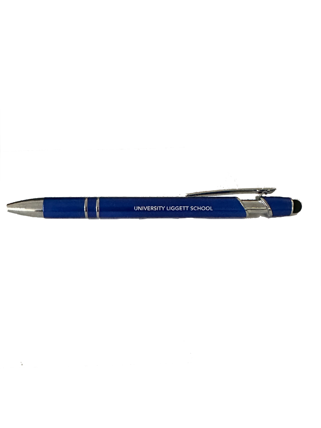 Metallic Royal Blue Pen with Stylus
