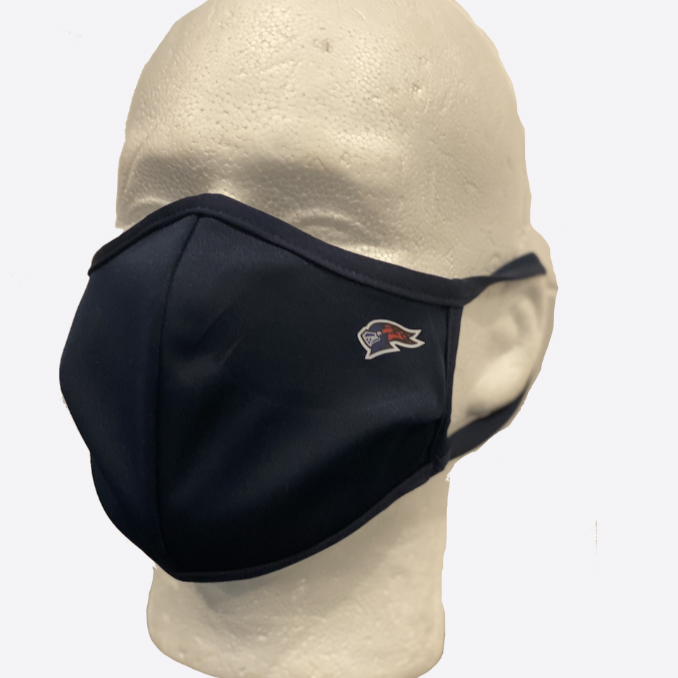 Adult Navy Knight Head Face Mask